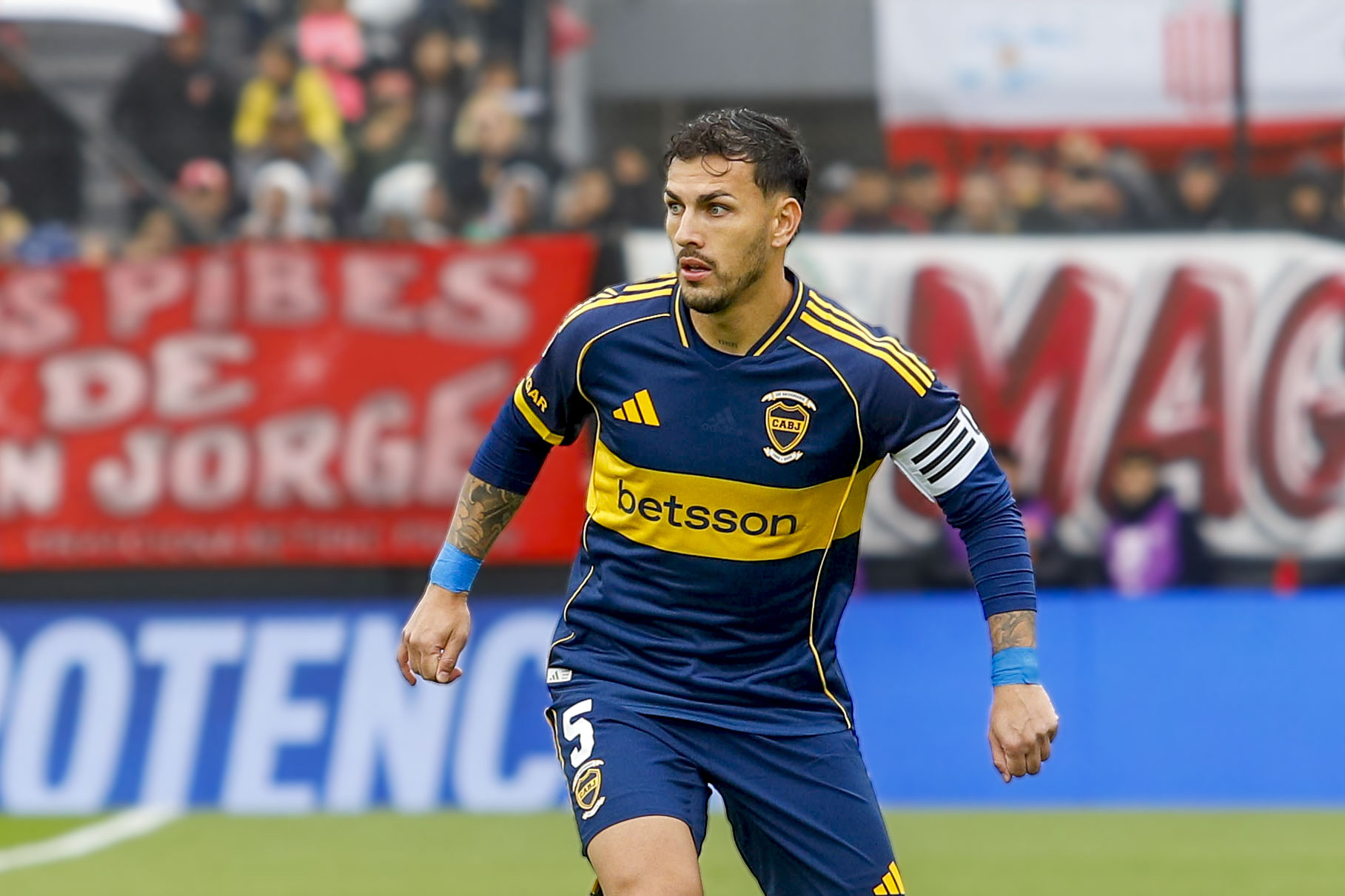 Leandro Paredes, capitán de Boca Juniors (foto de archivo).