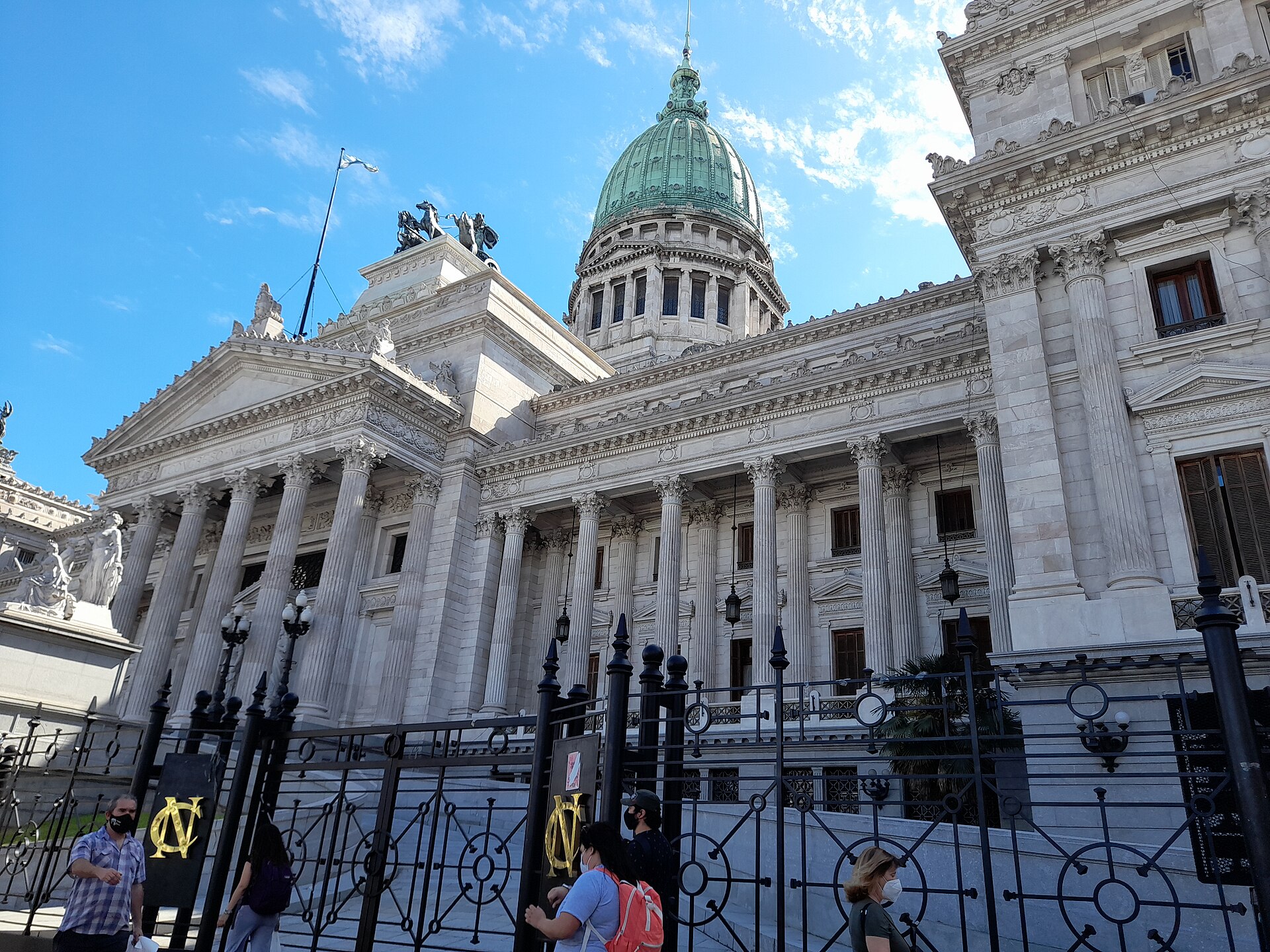 El Palacio del Congreso de la Nación Argentina, en Buenos Aires (foto de archivo).
