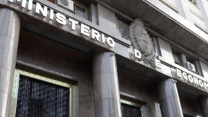Frente del Ministerio de Economía de la Nación.