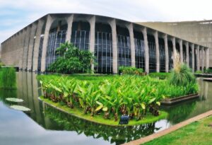 El Palacio de Itamaraty, sede de la Cancillería de Brasil, en Brasilia (foto de archivo).