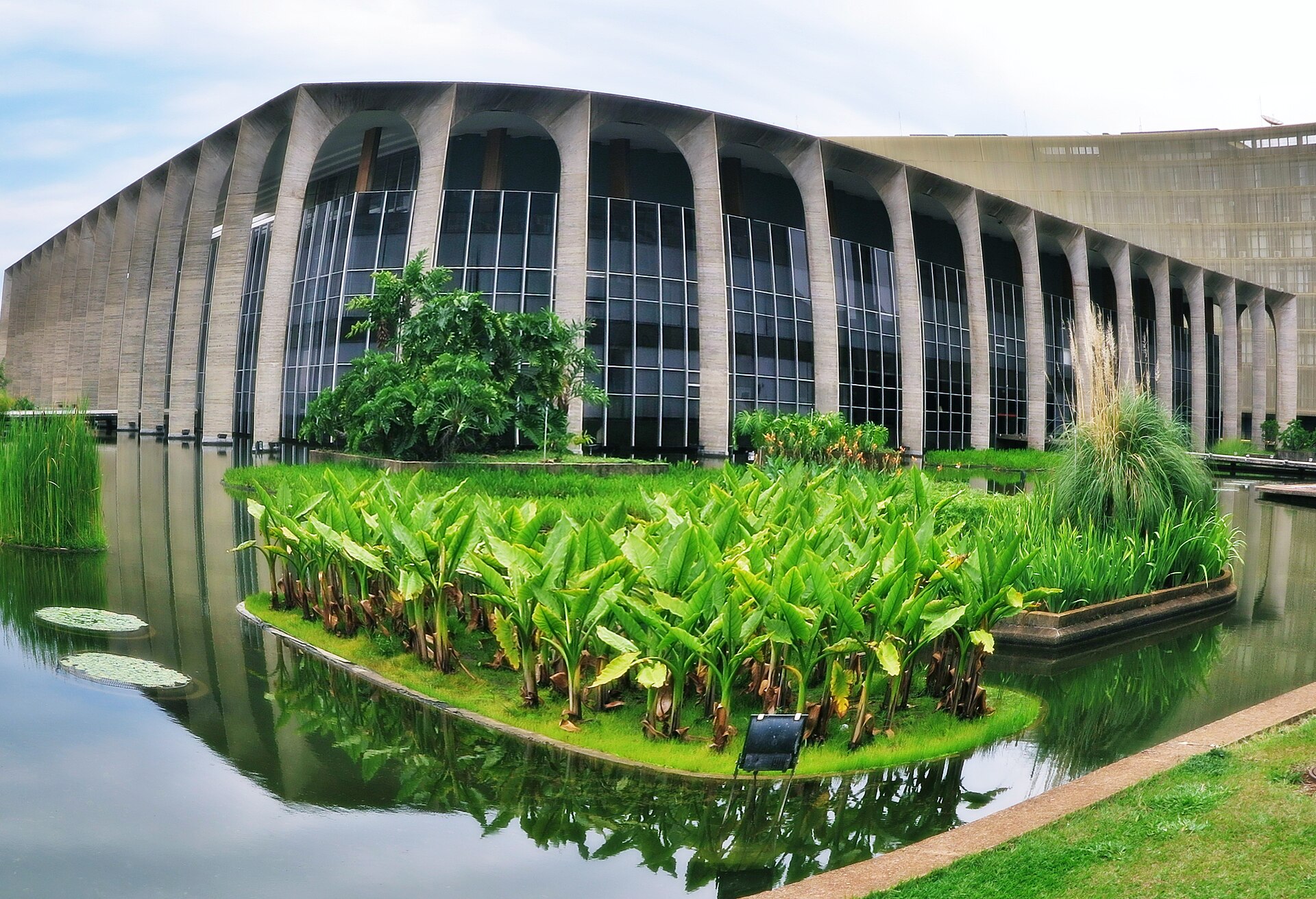 El Palacio de Itamaraty, sede de la Cancillería de Brasil, en Brasilia (foto de archivo).