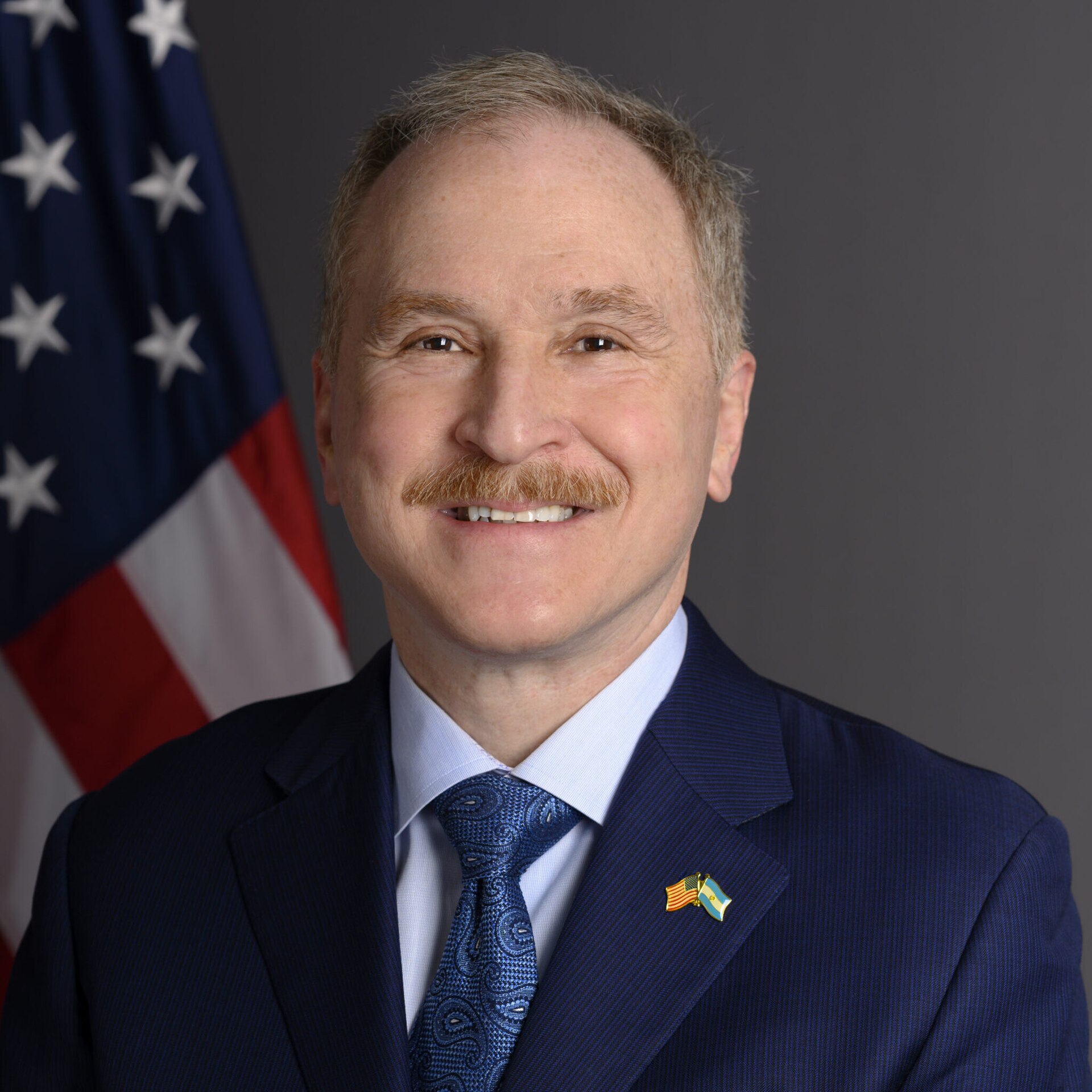 Peter Lamelas, embajador de Estados Unidos en la Argentina (foto oficial de archivo).