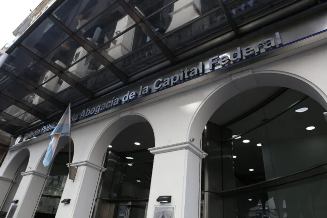 Fachada del Colegio Público de la Abogacía de la Capital Federal.