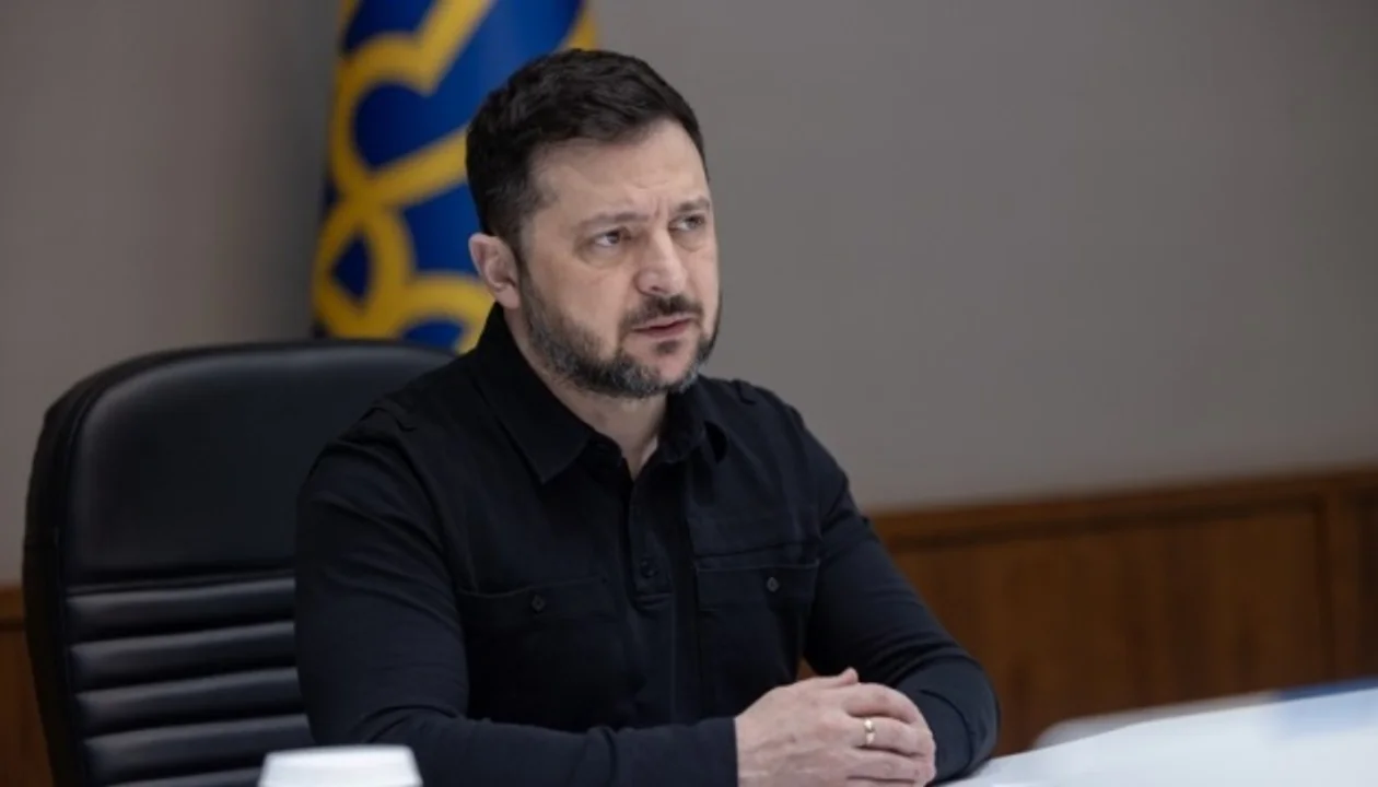 El presidente de Ucrania, Volodímir Zelenski.