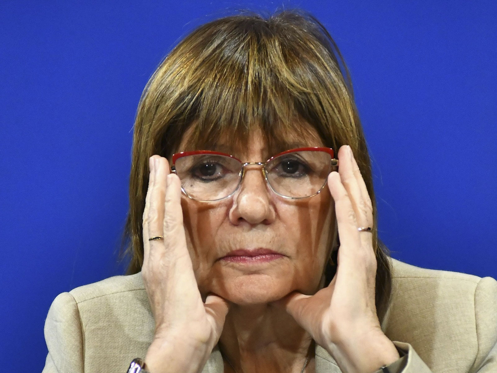 Patricia Bullrich, jefa del bloque de senadores de La Libertad Avanza.