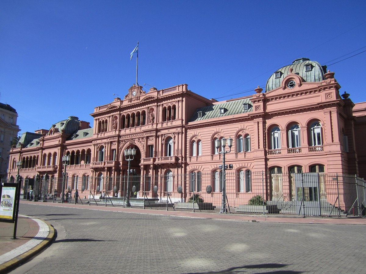 La Casa Rosada, sede del Poder Ejecutivo, en Buenos Aires (foto de archivo).