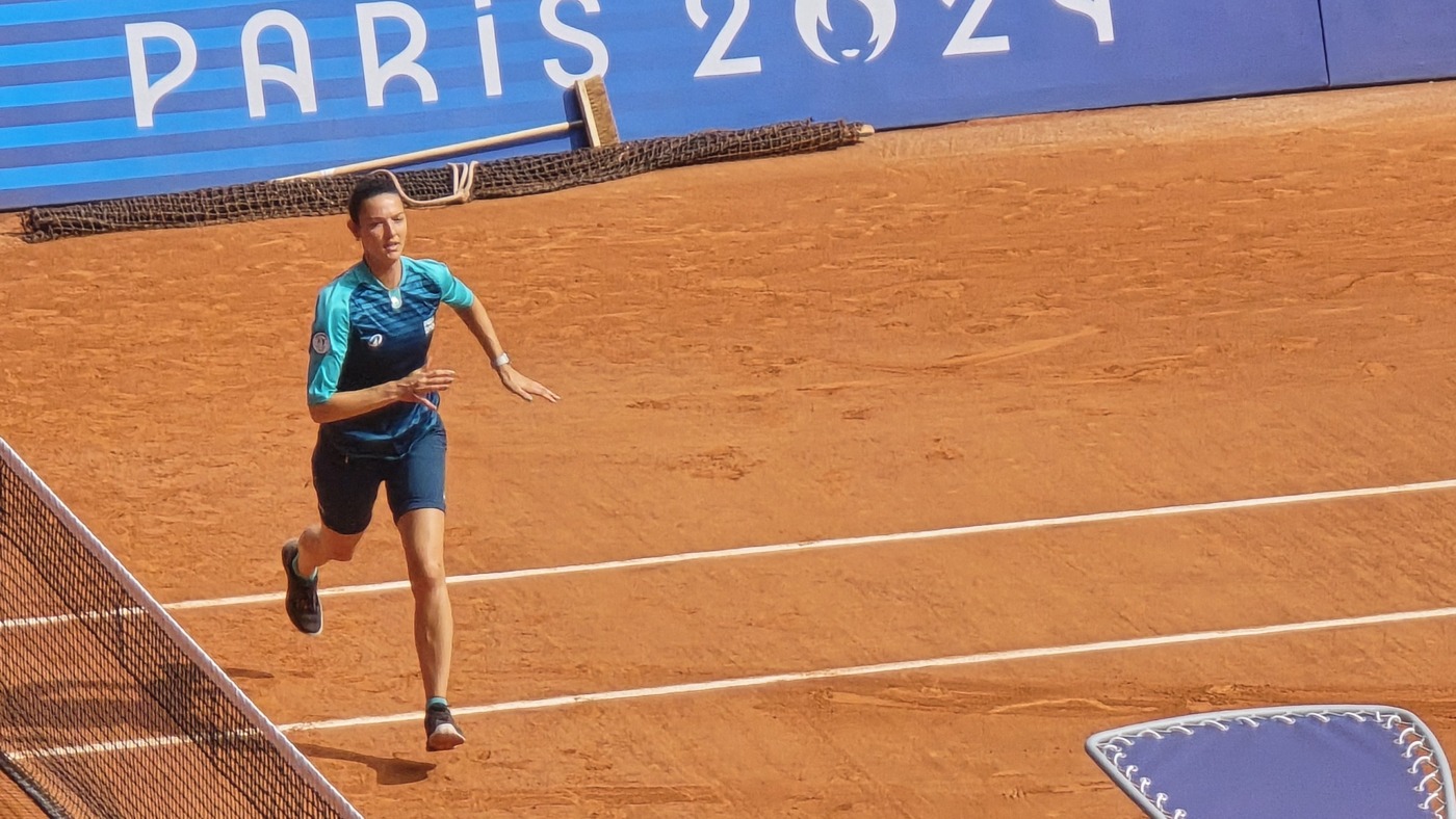 Novak Djokovic en la cancha durante los Juegos Olímpicos de París 2024; fotografía de archivo.
