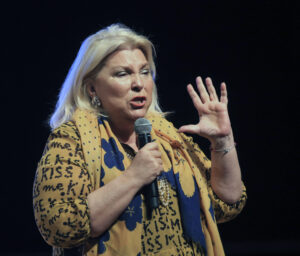 Elisa Carrió, fundadora de la Coalición Cívica (foto de archivo).