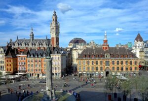 La Grand Place de Lille, en el norte de Francia (foto de archivo).