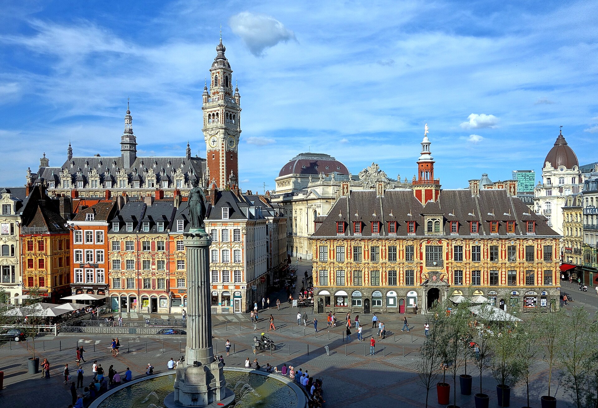 La Grand Place de Lille, en el norte de Francia (foto de archivo).