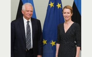 Kaja Kallas en Tallin, Estonia, julio de 2024.
