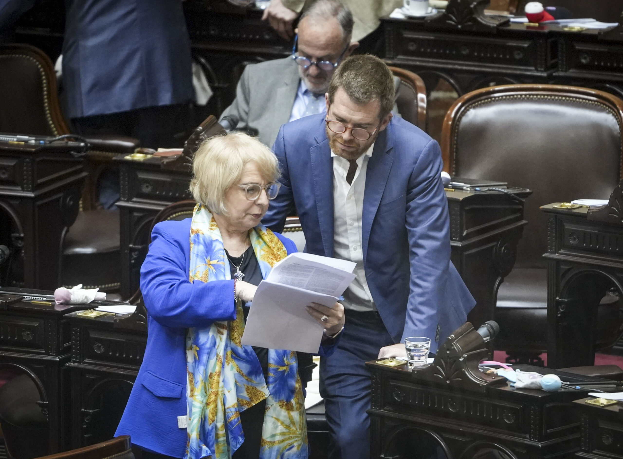 Diputados en el recinto durante la sesión especial (foto de archivo).