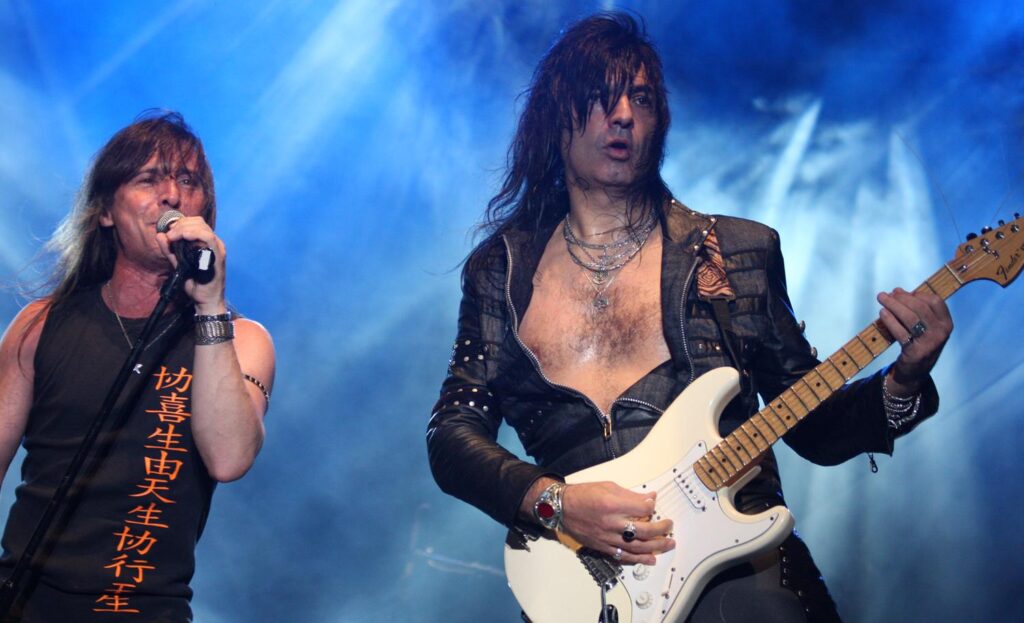 Rata Blanca durante un recital en 2008 (foto de archivo).