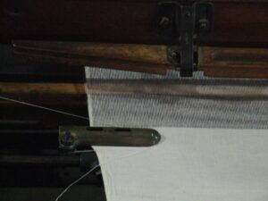 Un telar mecánico en un museo textil (foto de archivo).