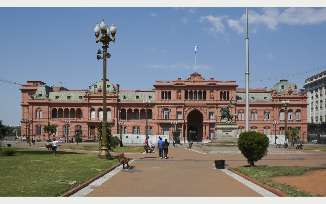 Casa Rosada, Buenos Aires, Argentina. Archivo febrero de 2009.