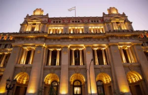 El Palacio de Justicia de la Nación, sede de la Corte Suprema.