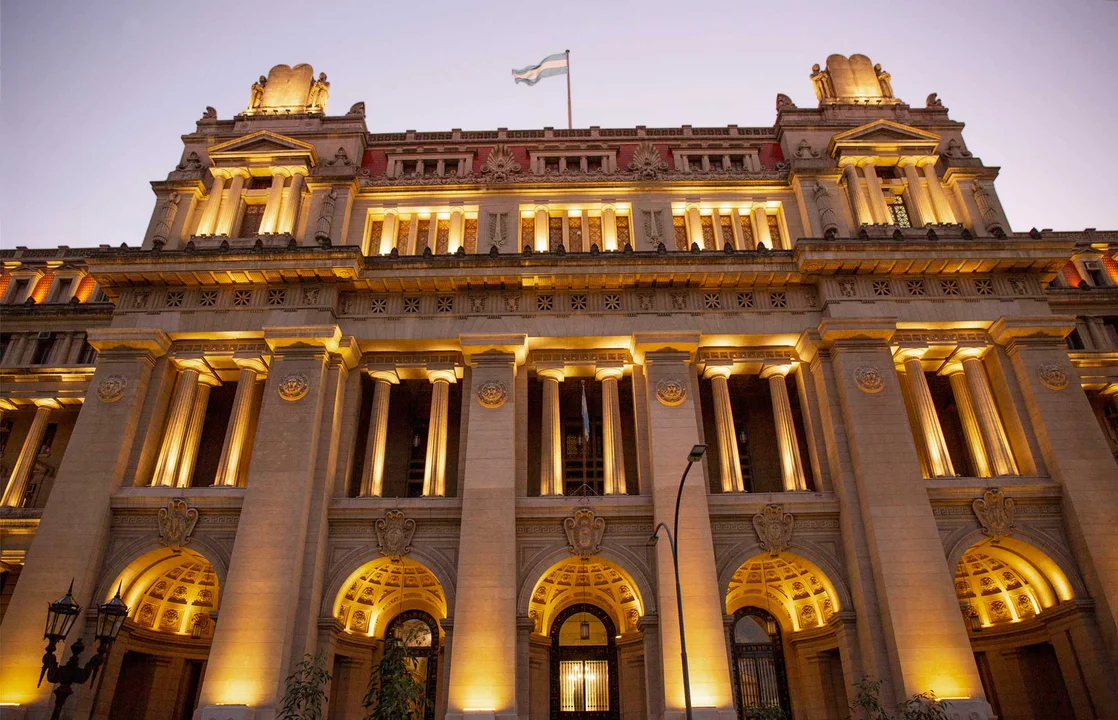 El Palacio de Justicia de la Nación, sede de la Corte Suprema.