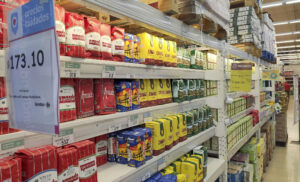 Góndola de un supermercado (imagen ilustrativa)